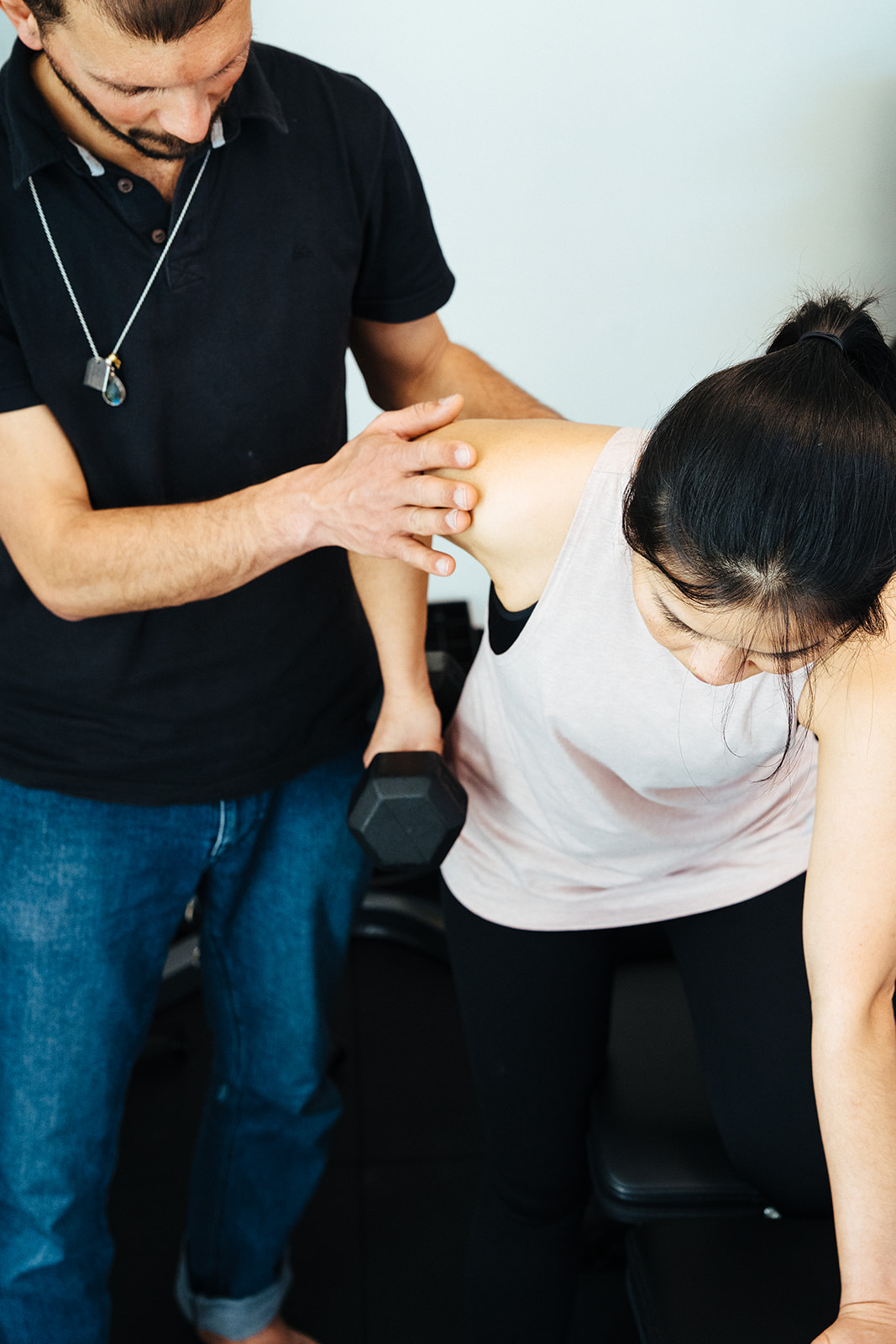 2 person doing exercises for joint pain