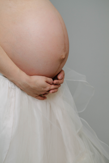 A photo of a pregnant woman