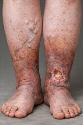 Chronic Venus Insufficiency on swollen leg